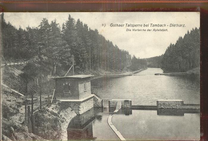 Tambach-Dietharz Gothaer Talsperre Vorteiche
