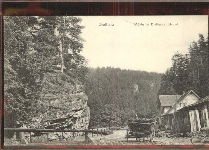 Tambach-Dietharz Mühle Dietharzer Grund