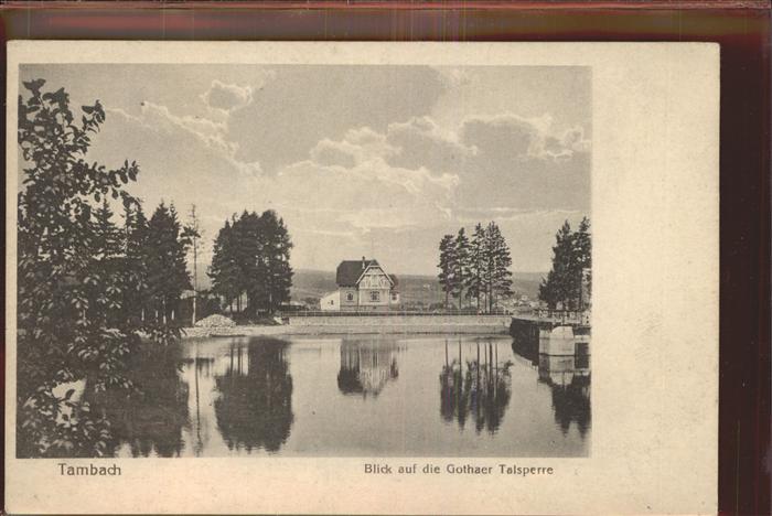 Tambach-Dietharz Gothaer Talsperre