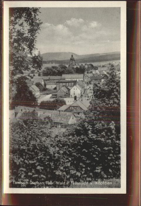 Tambach-Dietharz Teilansicht v. Köpfchen