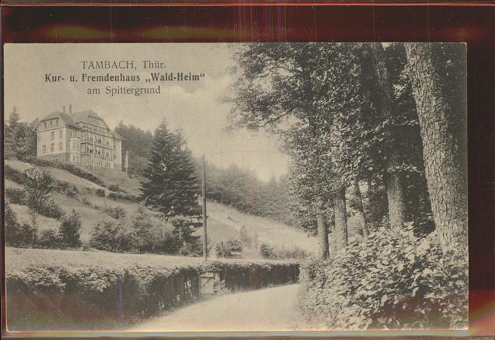 Tambach-Dietharz Fremdenhaus Waldheim Spittergrund