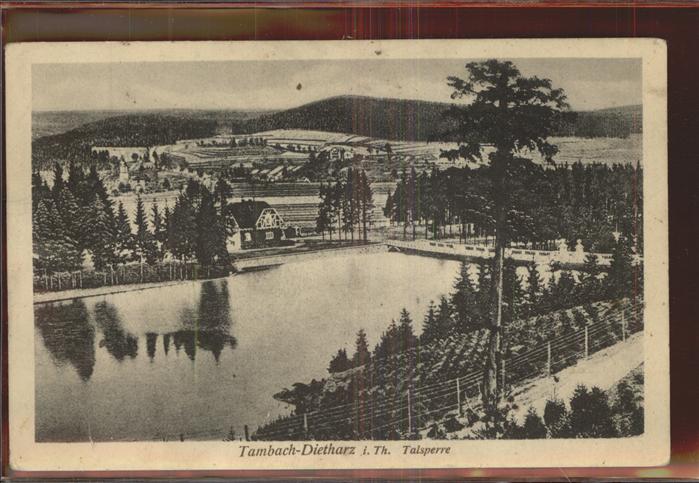 Tambach-Dietharz Talsperre