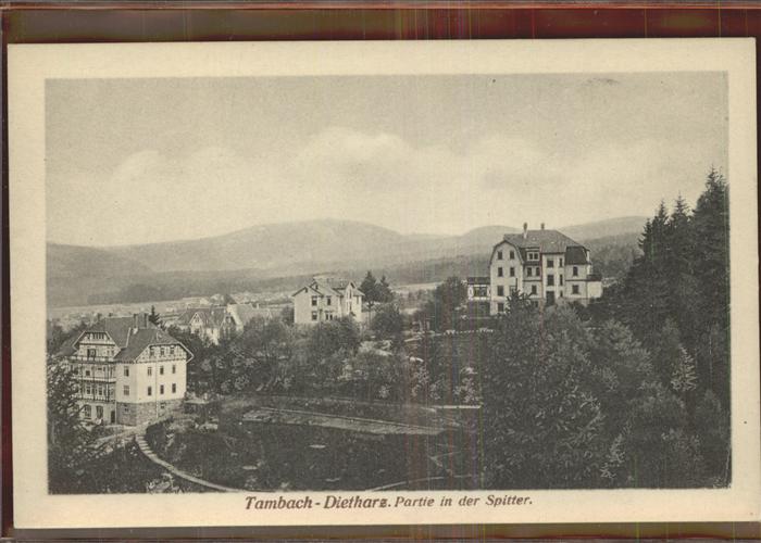 Tambach-Dietharz Partie in der Spitter