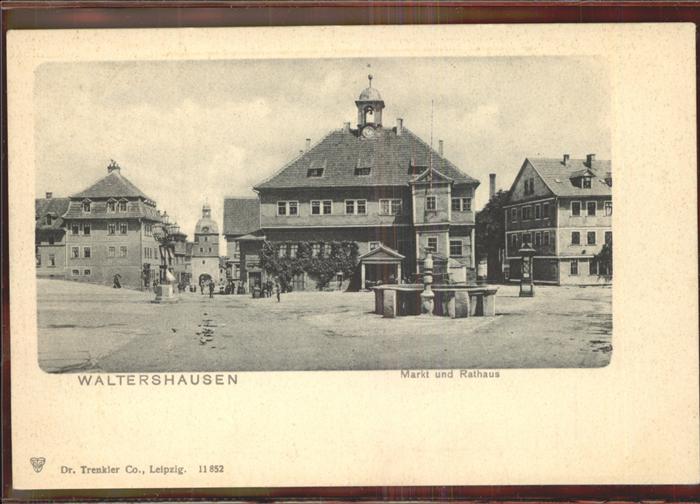 Waltershausen Gotha Markt Rathaus