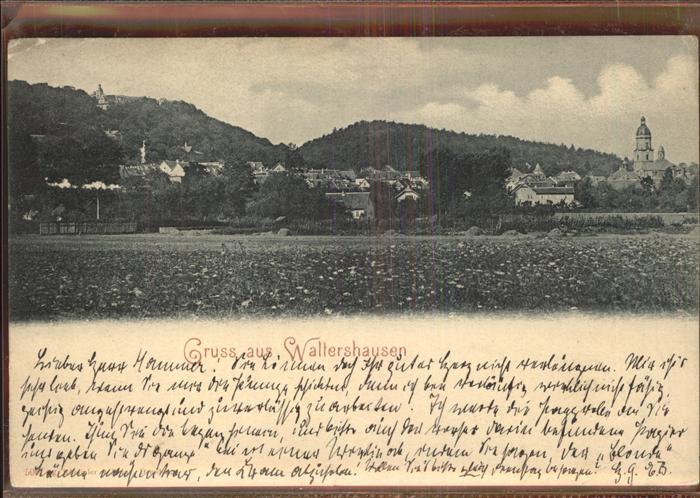 Waltershausen Gotha Panorama