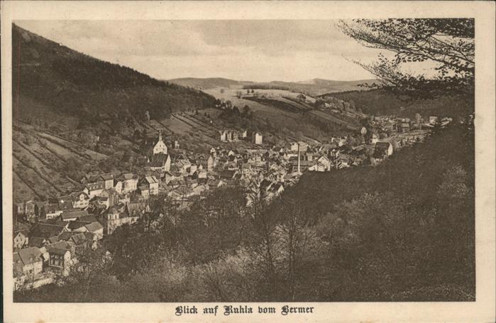 Ruhla Blick vom Bermer