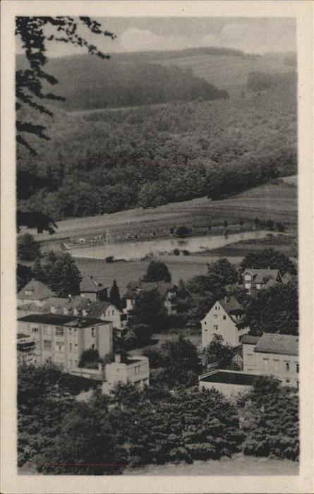 Thal Ruhla Mit Blick auf Schwimmbad