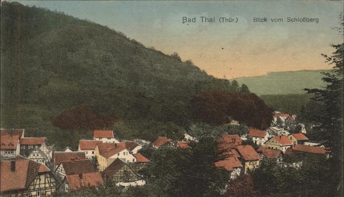 Bad Thal Ruhla Blick vom Schlo?berg