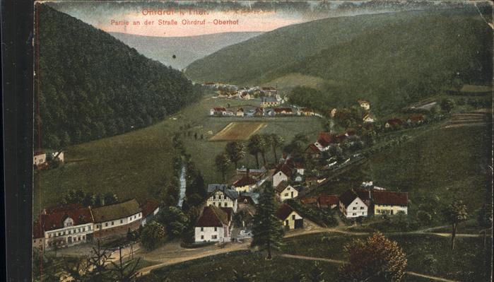 Ohrdruf Partie an der Strasse Ohrdruf-Oberhof