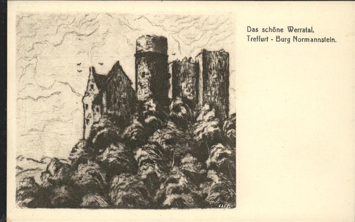 Treffurt Werra Burg Normannstein