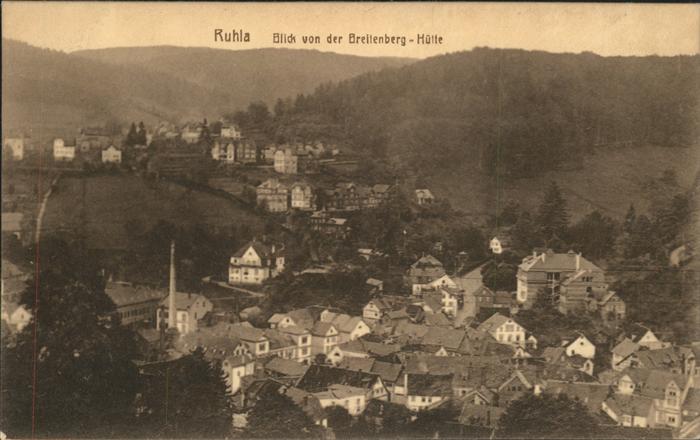Ruhla Blick von der Breitenberg-H?tte