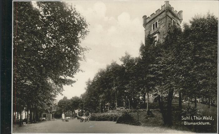 Suhl Thueringer Wald Bismarckturm