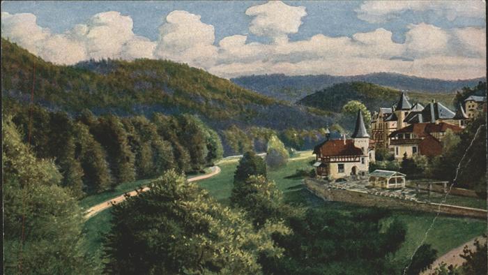 Eisenach Thueringen Blick ins Johannistal