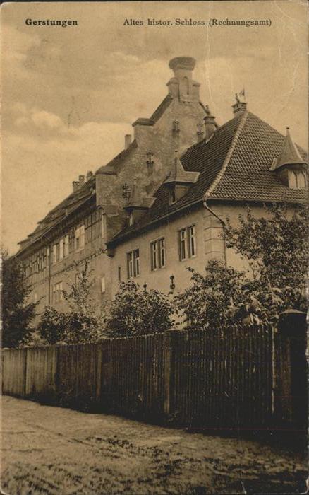 Gerstungen Altes histor.Schloss (heutiges Rechnung