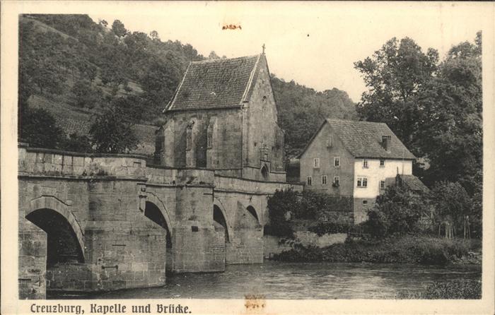 Creuzburg Kapelle u.Br?cke