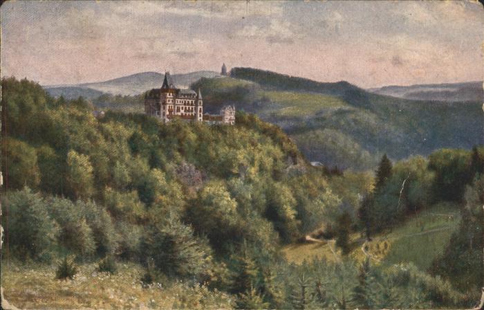 Eisenach Thueringen Kuranstalt Hainstein