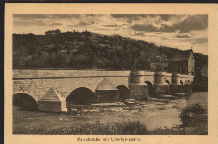 Creuzburg Mit Werrabr?cke u.Liboriuskirche