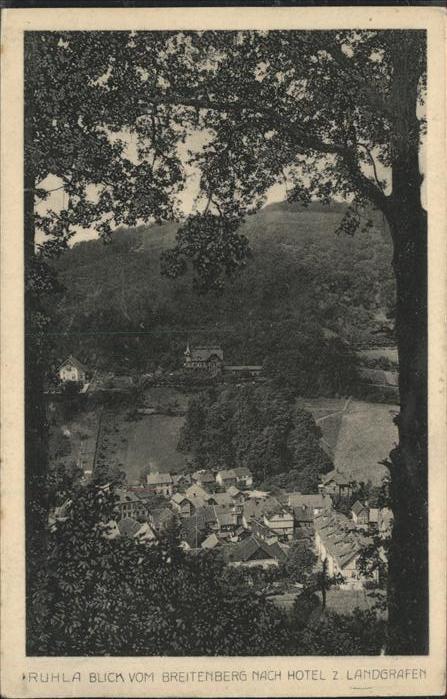 Ruhla Blick vom Breitenberg