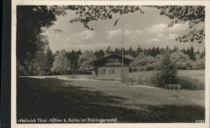 Ruhla Heinrich Thiel-H?tte