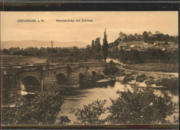 Creuzburg Werrabr?cke mit Schloss