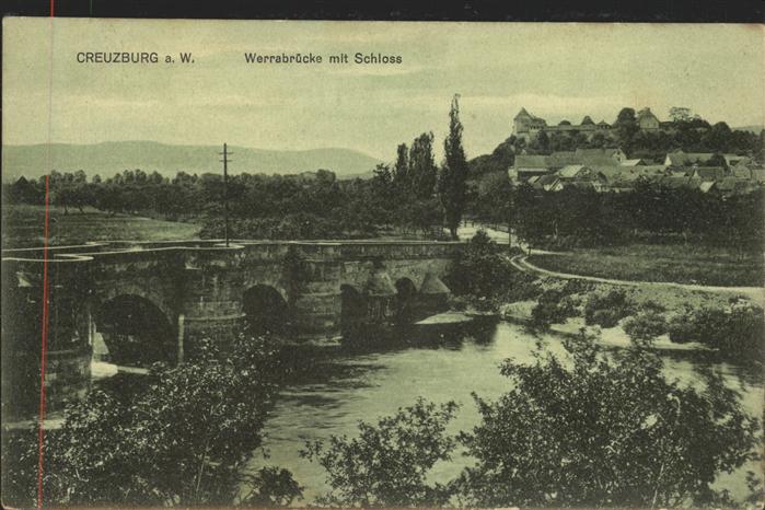 Creuzburg Werrabr?cke mit Schloss