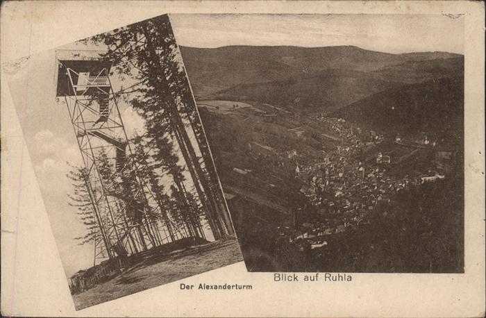 Ruhla Mit Alexanderturm