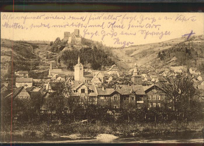 Treffurt Werra Burg Normannstein