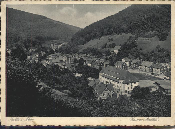 Ruhla Unterer Stadtteil