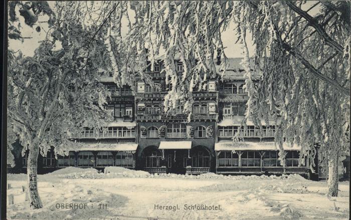Oberhof Thueringen Herzogl. Schloßhotel