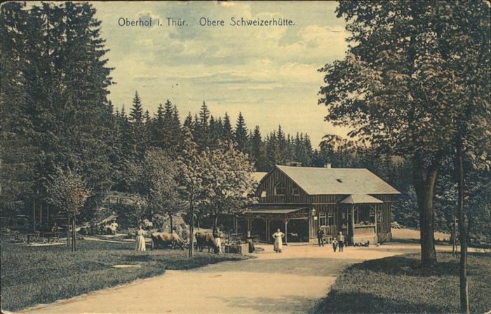 Oberhof Thueringen Obere Schweizerhütte