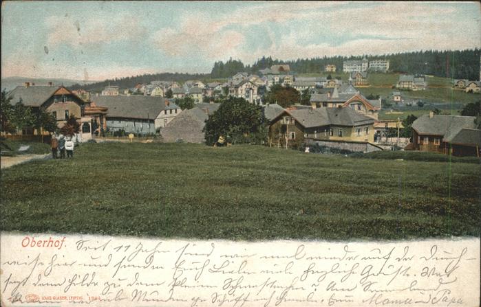 Oberhof Thueringen Gesamtansicht