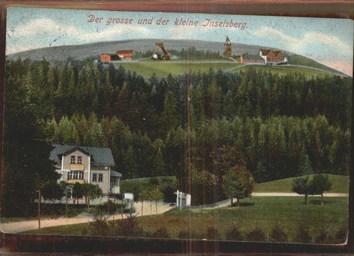 Inselsberg Schmalkalden Gr und Kl Inselsberg