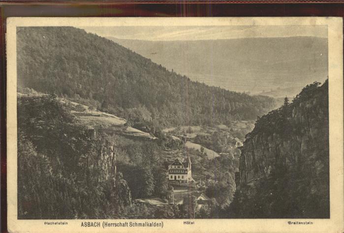Asbach Schmalkalden Hachenstein Hotel Breitenstein