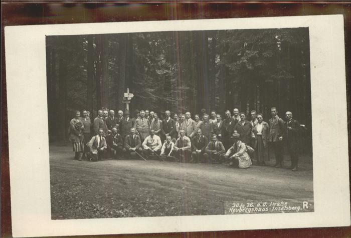 Inselsberg Schmalkalden Wandergruppe