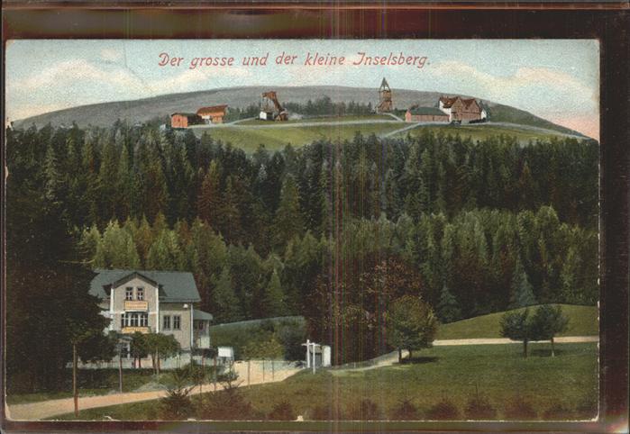 Inselsberg Schmalkalden Gr und Kl Inselsberg