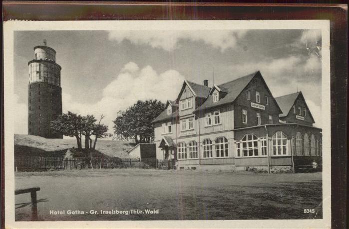 Inselsberg Schmalkalden Hotel Gotha Aussichtsturm