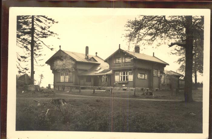 Brotterode Waldgaststätte Dreiherrenstein