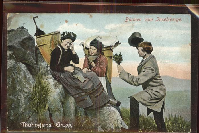 Inselsberg Schmalkalden Berg Motiv Blumen