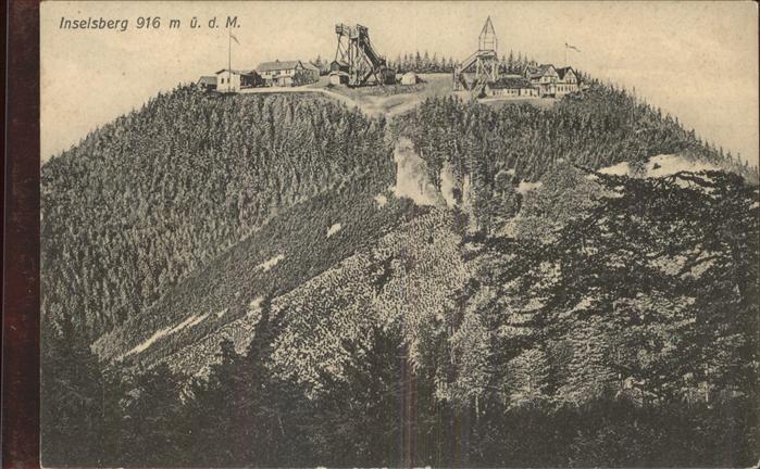 Inselsberg Schmalkalden Preussischer Hof und Gasthaus Gotha