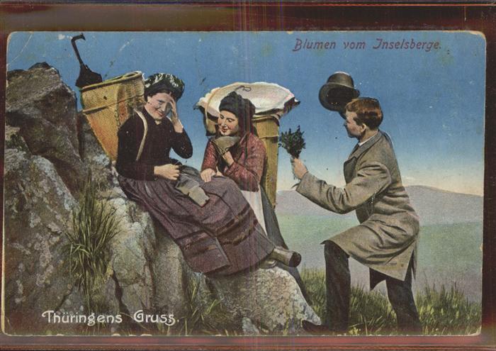 Inselsberg Schmalkalden Berg Motiv Blumen