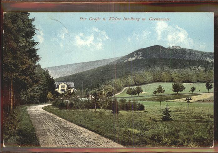 Brotterode Gr und Kl Inselsberg