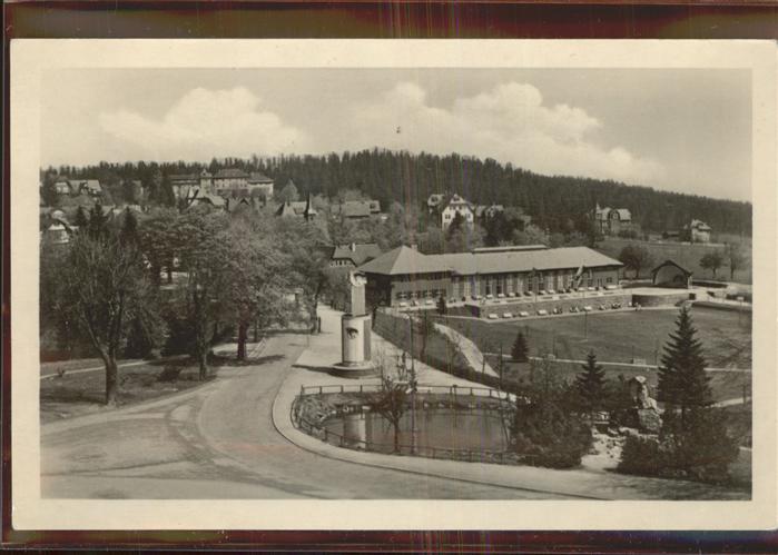 Oberhof Thueringen Ortsansicht