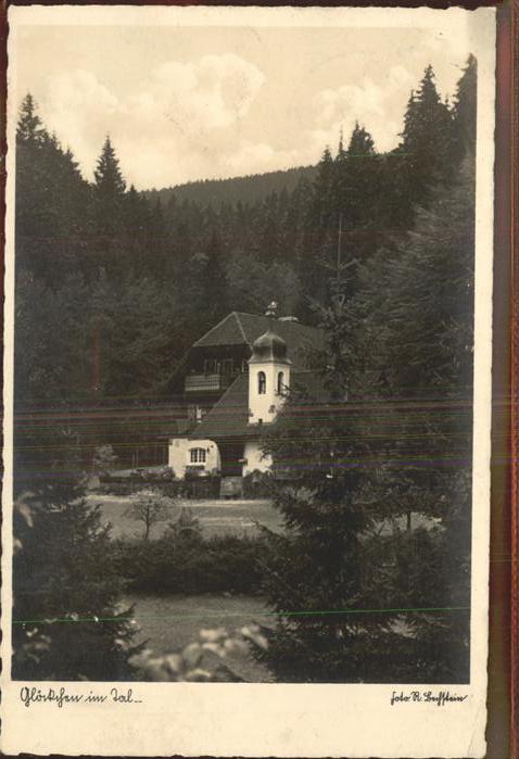 Oberhof Thueringen Glöckchen im Tal