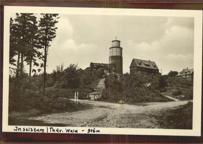 Inselsberg Schmalkalden Hotel Gotha mit Aussichtsturm