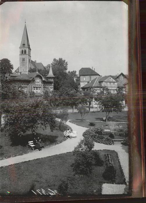 Brotterode Marktplatz und Kirche