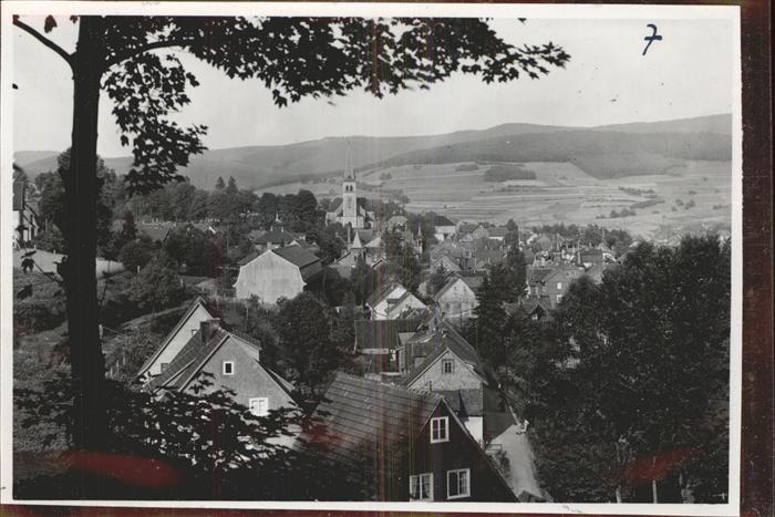 Brotterode Blick vom Burgberg