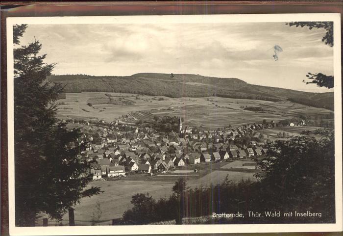 Brotterode Panorama mit Inselberg
