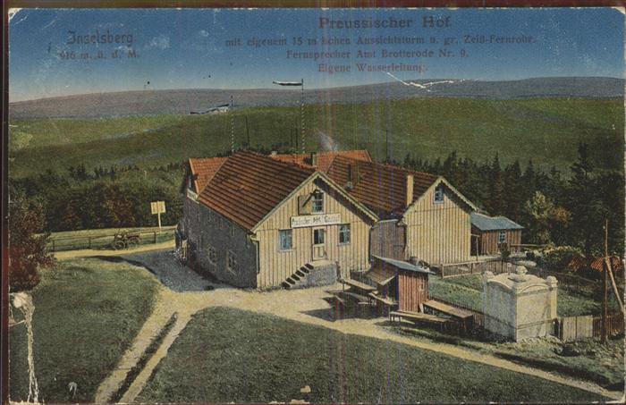 Inselsberg Schmalkalden Preussischer Hof