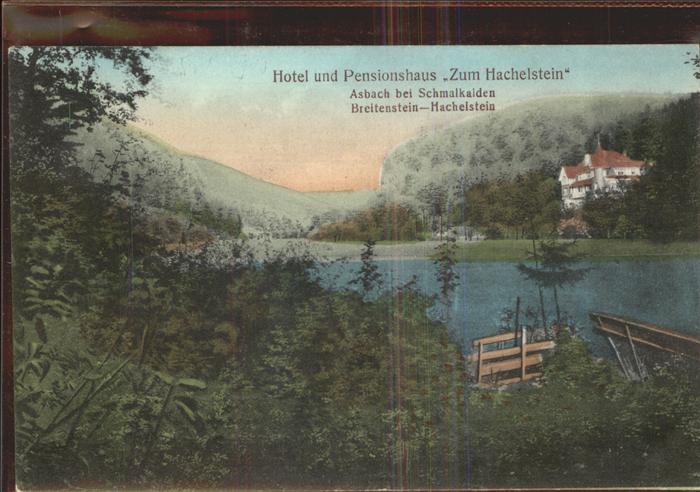 Asbach Schmalkalden Hotel Pension Zum Hachelstein