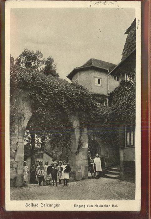 Bad Salzungen Eingang zum Haunschen Hof